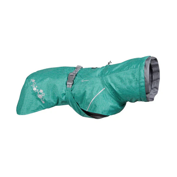 Hurtta Monsoon II Eco regnjacka turkos 80