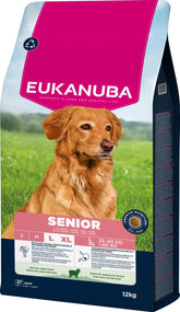 Eukanuba Senior Large Lamb & Rice lamba ja riisiga kuivtoit suurt tõugu eakatele koertele 12 kg