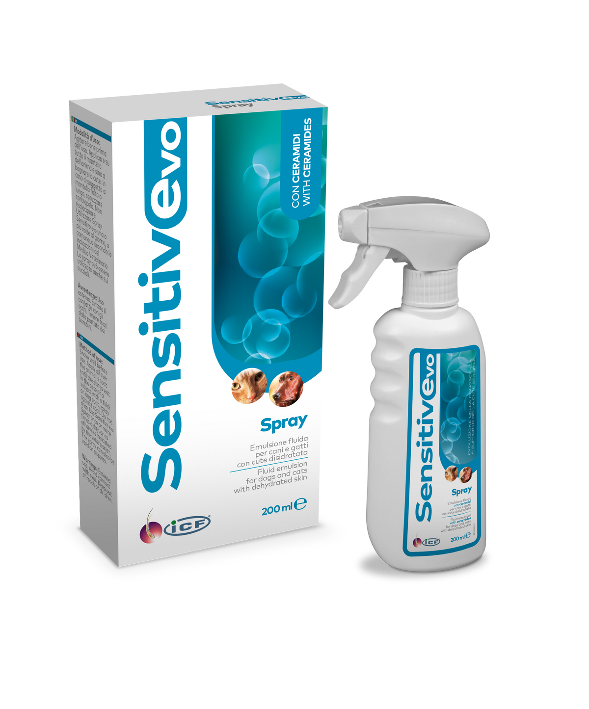Sensitive Evo Spray för hundar och katter 200 ml