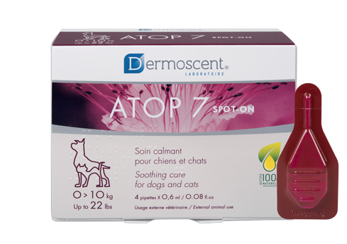 Dermoscent Atop 7 Spot-on 0-10 kg for dogs and cats