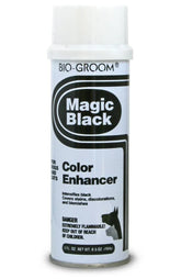 Bio-Groom Magic Black färgförstärkande spray för svart päls hos hundar 142 g