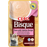 Ciao Bisque Tuna & Salmon Pouch 12 x 40 g