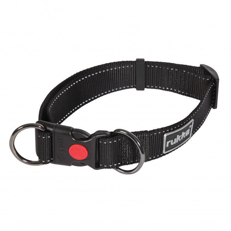 Rukka Bliss Dog Collar Black S