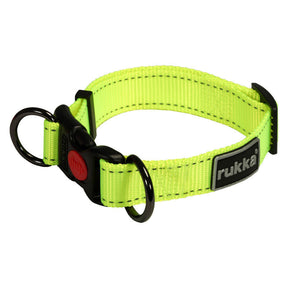 Rukka Bliss Neon Dog Collar Yellow L