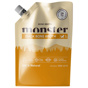 Monster Bone Broth Anka benbuljong för hundar