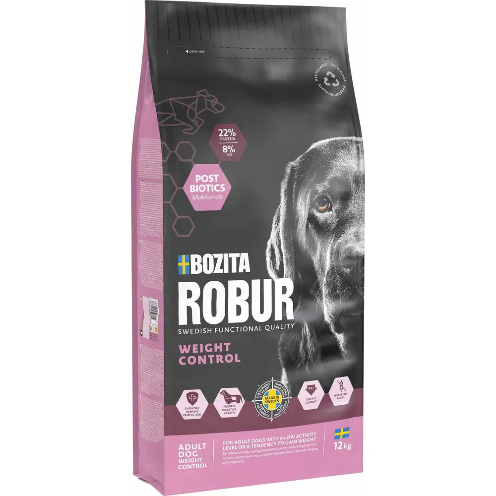 Bozita Robur Adult Weight Control Hundmat 12 kg