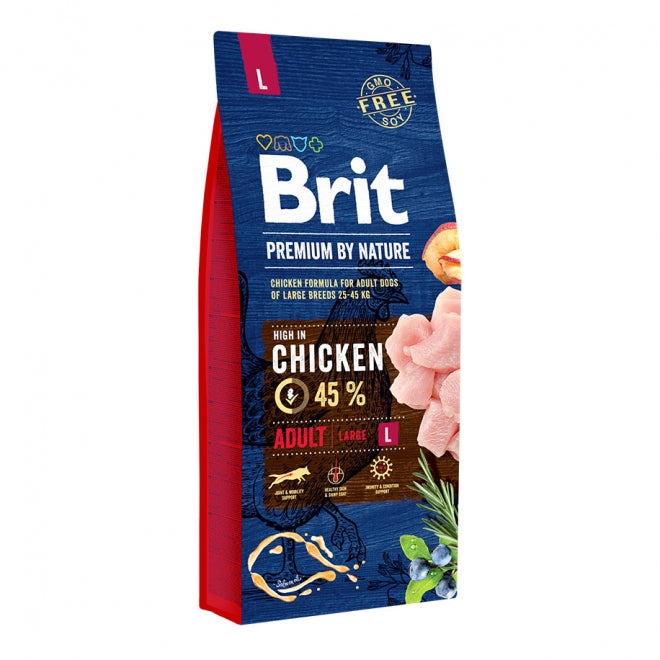Brit Premium by Nature Adult L 8 kg för hundar