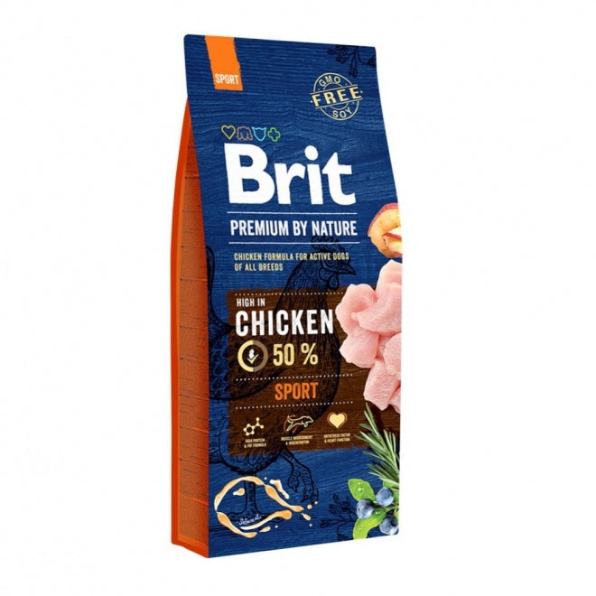 Brit Premium by Nature Sport Hundfoder 15 kg