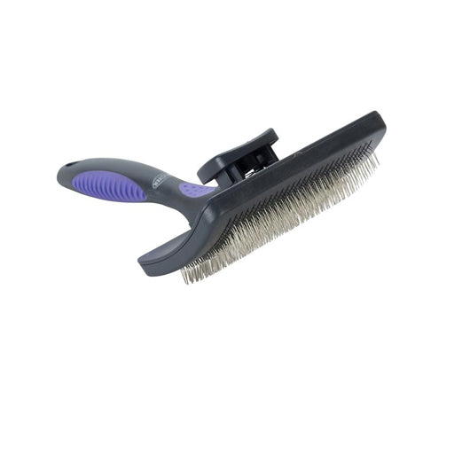 Buster Self-Cleaning Slicker Brush – Soft Pins L