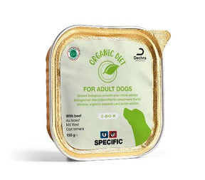 Specific C-BIO-W Organic med nötkött 150 g för hundar