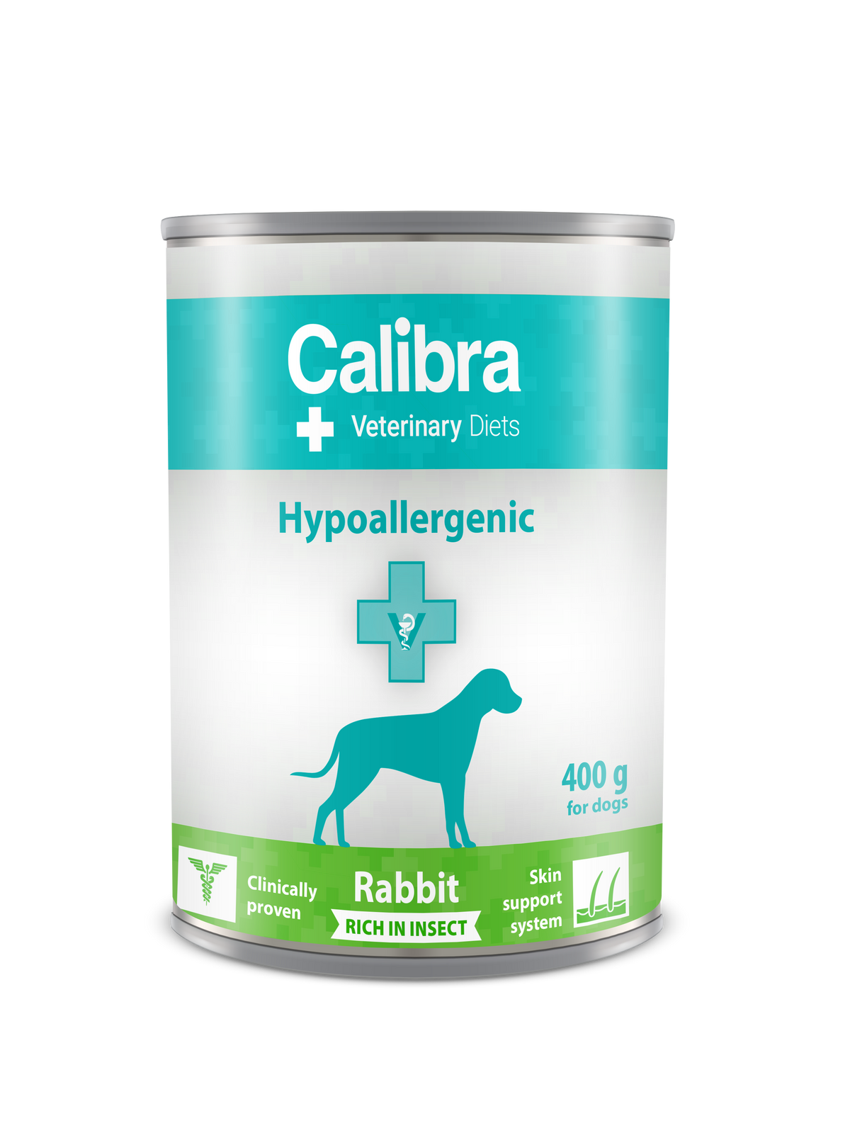 Calibra VD Dog Hypoallergenic Kanin & Insekt våtfoder 6 x 400 g för hundar
