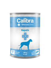 Calibra VD Dog Hepatic Kyckling 6 x 400 g för hundar