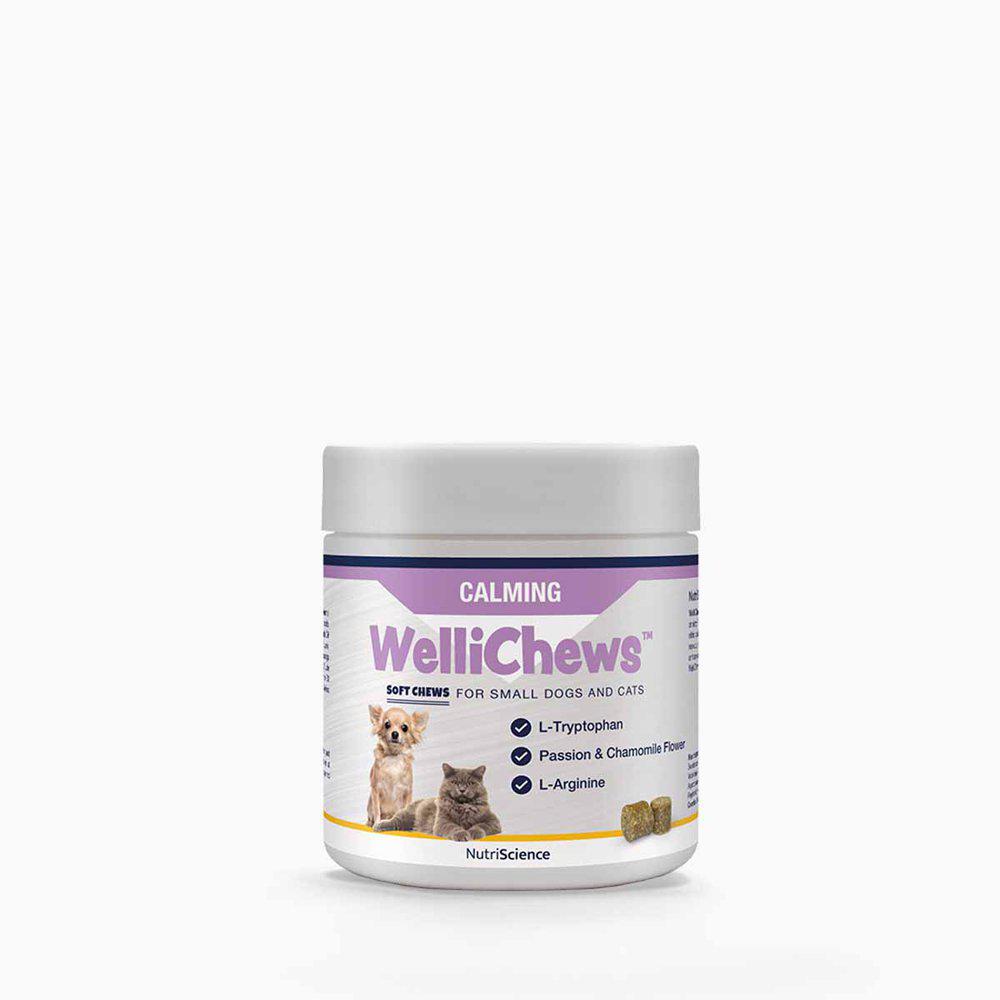 Wellichews Calming small dog & cat 120 st för små hundar och katter