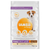 Iams Canine Puppy Small & Medium Torrfoder 12 kg för hundar