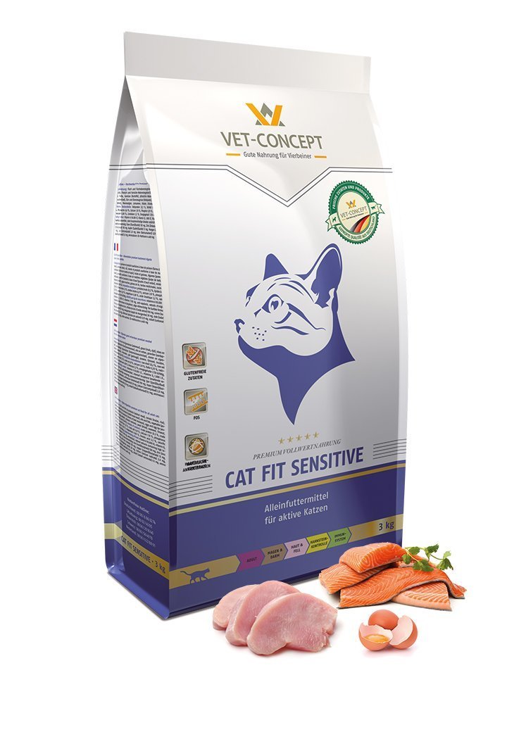 Vet Concept Katt Fit Sensitive för katter 1,5 kg