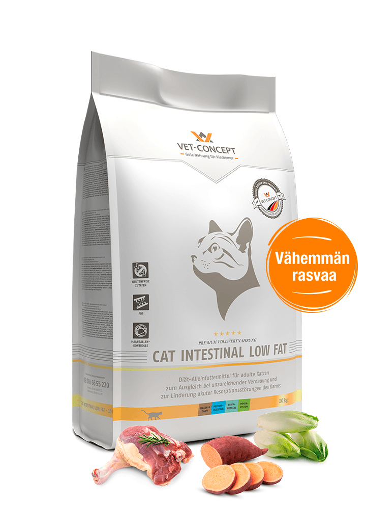 Vet Concept Katt Intestinal Låg fetthalt för katter 1,5 kg