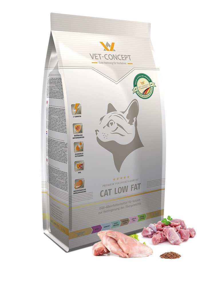 Vet Concept Cat Low Fat 400 g för katter