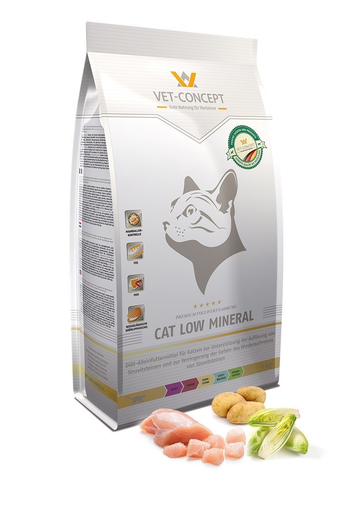 Vet Concept Cat Low Mineral for cats 3 kg