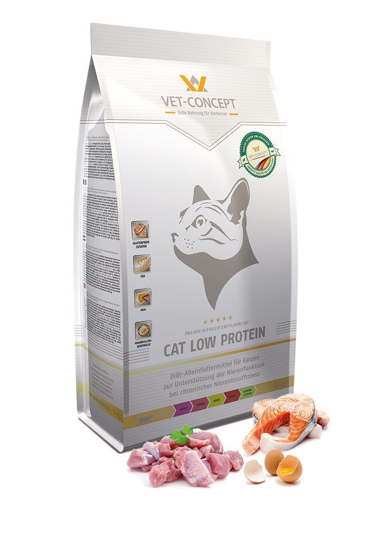 Vet Concept Katt Låg proteinhalt för katter 3 kg