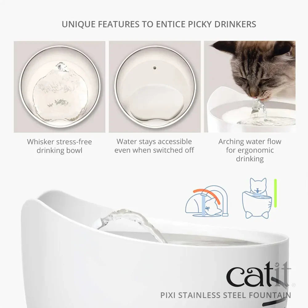 Catit Pixi Drinking Fountain 2.5 L