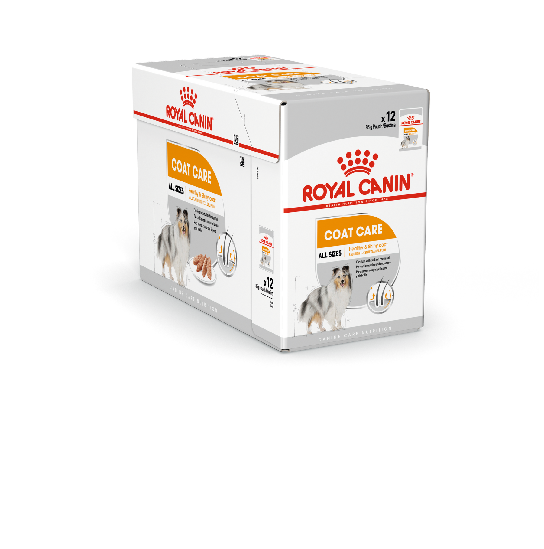 Royal Canin Coat Care våtfoder paté 12 x 85 g för hundar