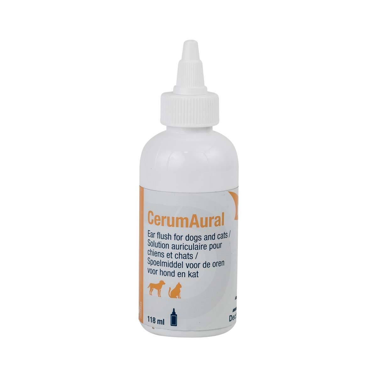 CerumAural öronrengöring 118 ml för katter och hundar