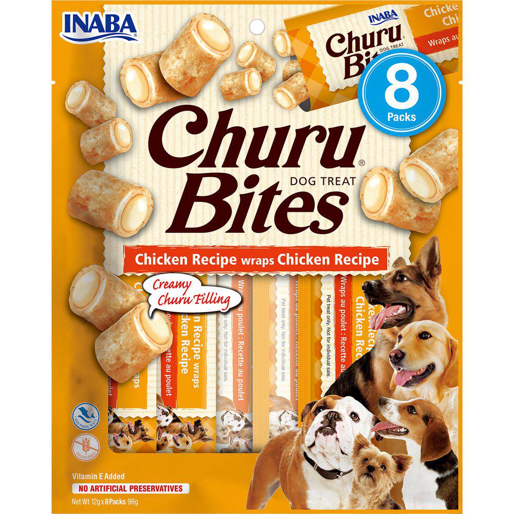Churu Bites Chicken Dog Treats 8 x 12 g
