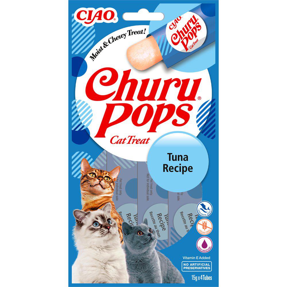 Churu Pops Tuna Cat Treat 4 x 15 g