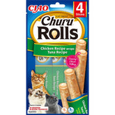 Churu Rolls Chicken–Tuna for Cats 4 x 10 g