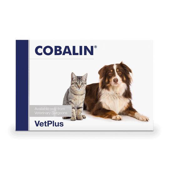 Vetplus Cobal vitamintillskott för hundar och katter 60 kapslar
