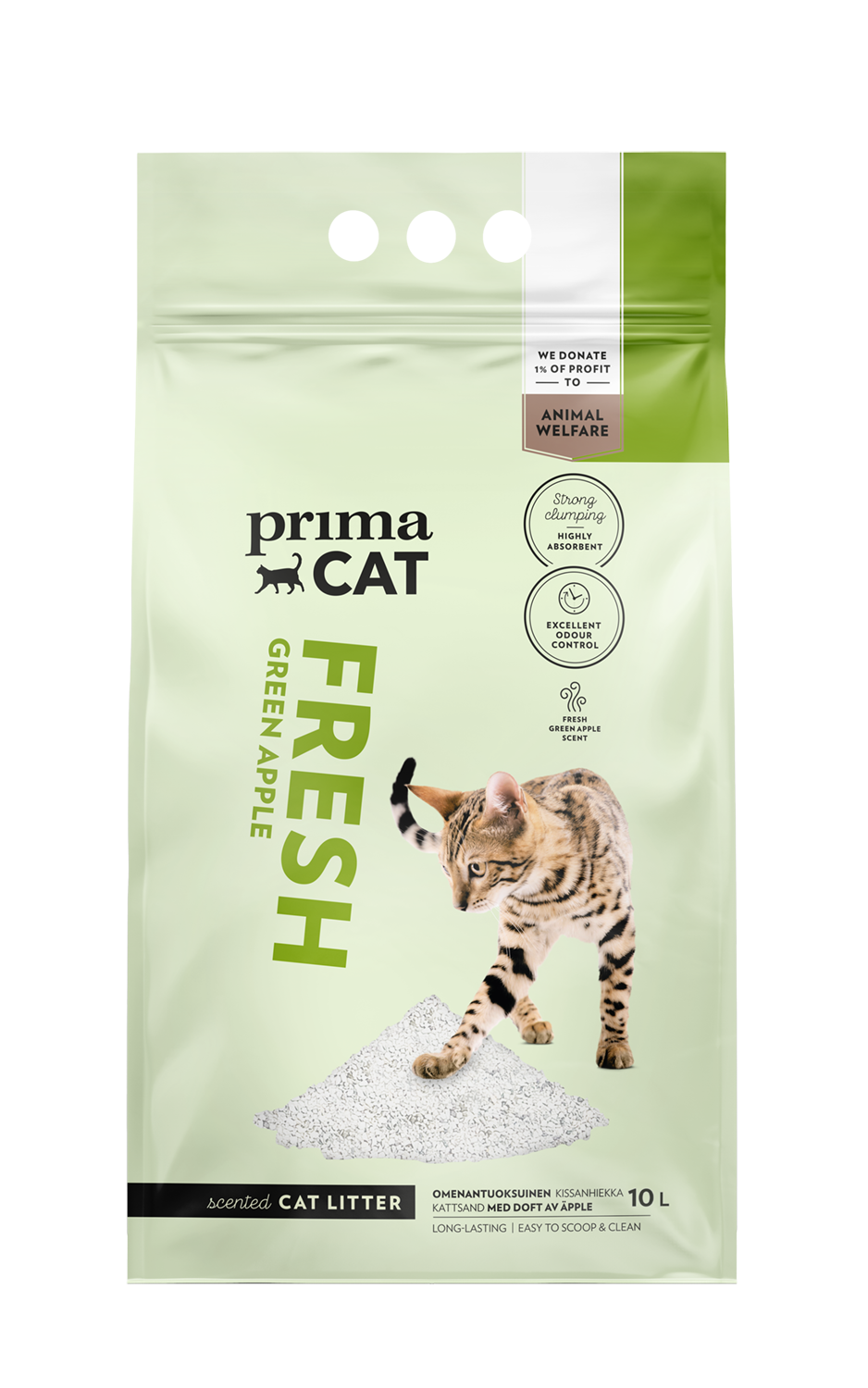 PrimaCat Fresh Green Apple Kattströ