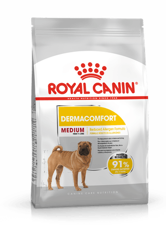 Royal Canin Dermacomfort Medum Dry food for dogs 12 kg