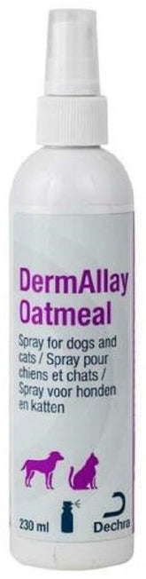 DermAllay Oatmeal spraybalsam 230 ml för katter och hundar