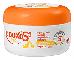 Douxo S3 Pyo rengöringspads 30 st för djur