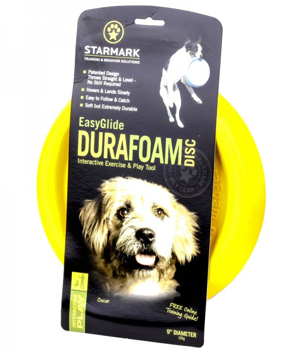 Starmark DuraFoam flytande mjukfrisbee stor för hundar