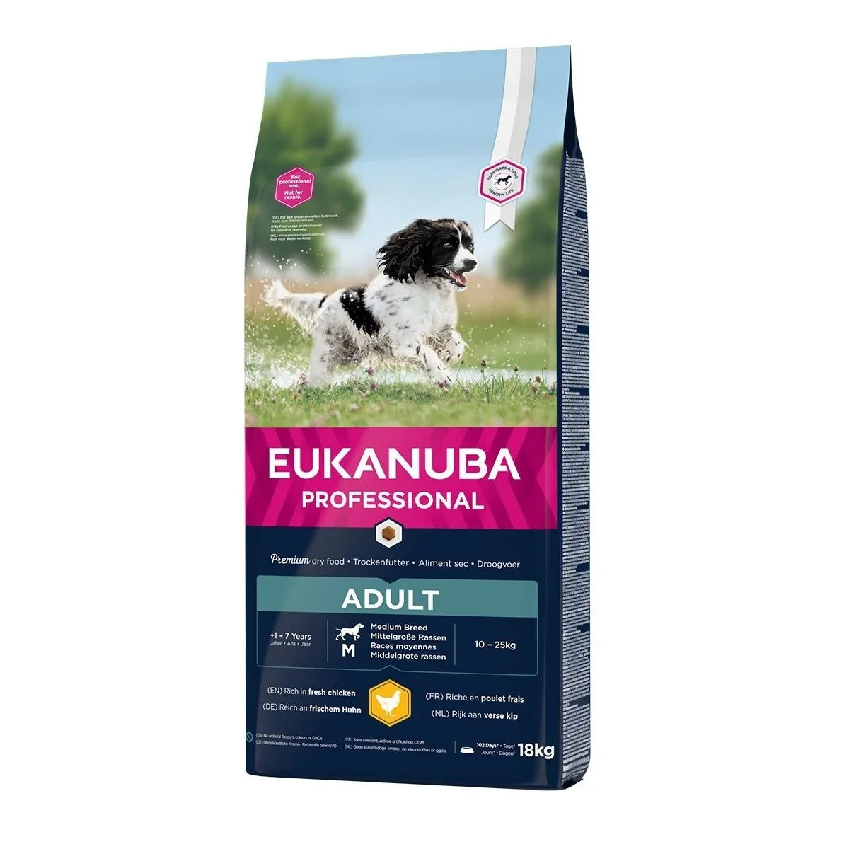Eukanuba Canine Adult Medium 18 kg för hundar