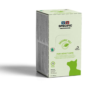 Specific F-BIO-W Organic Fish for cats 8 x 100 g