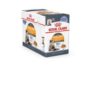 Royal Canin Hair & Skin Care in Jelly Adult våtfoder för katt 12 x 85 g