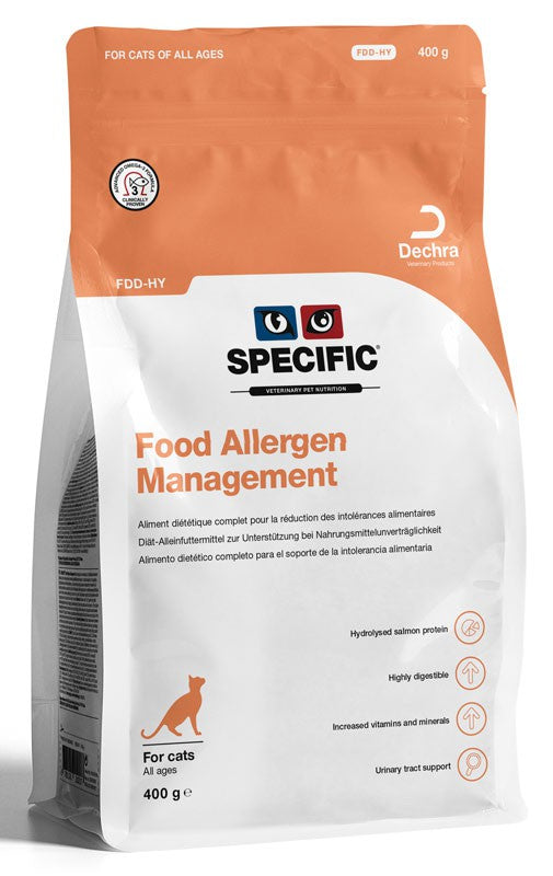 Specific FDD-HY Food Allergen Management för Katt