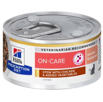 Hill's Prescription Diet ON-Care Stew with Chicken & Vegetables for Cats 24 x 82 g