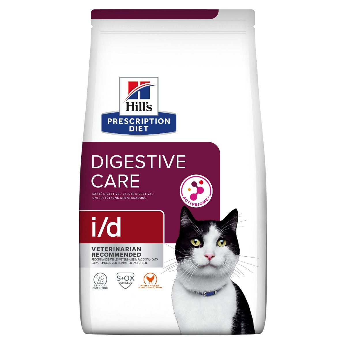 Hill's i/d Digestive Care med kyckling 8 kg för katter