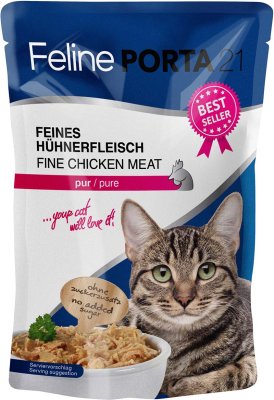 Feline Porta 21 Kyckling våtfoder för katter 100 g