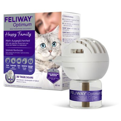Feliway Optimum difuuser ja täitepudel kassidele 48 ml