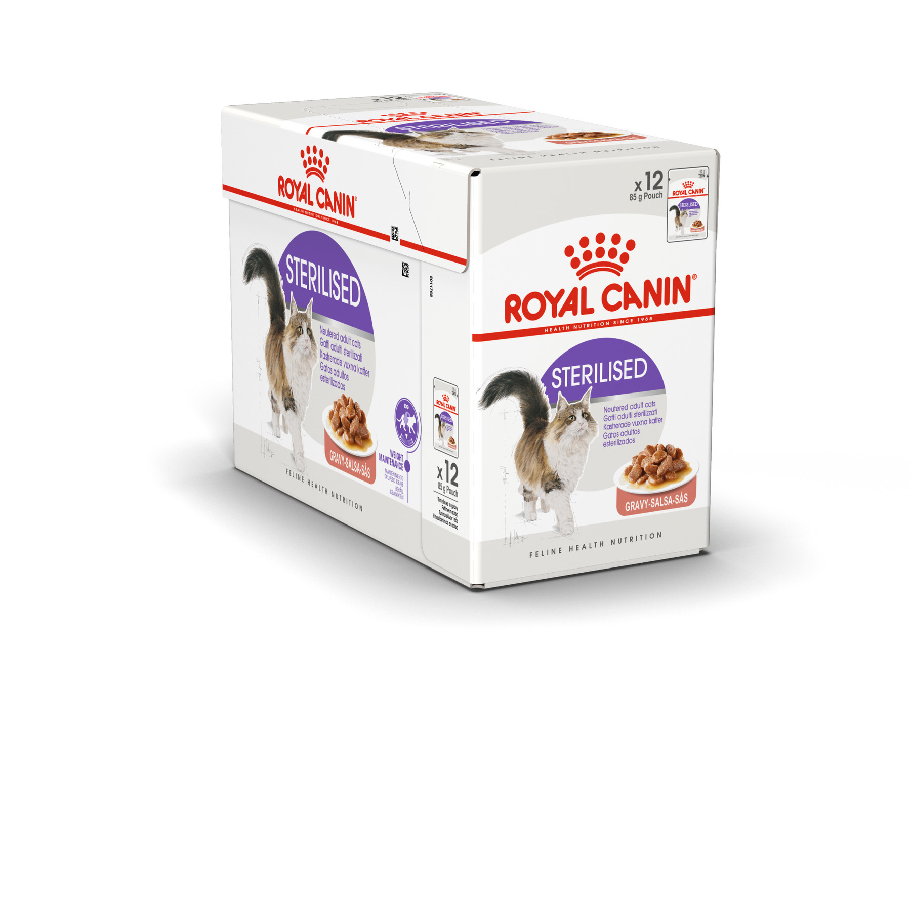 Royal Canin Sterilised Gravy Adult våtfoder för katt 12 x 85 g