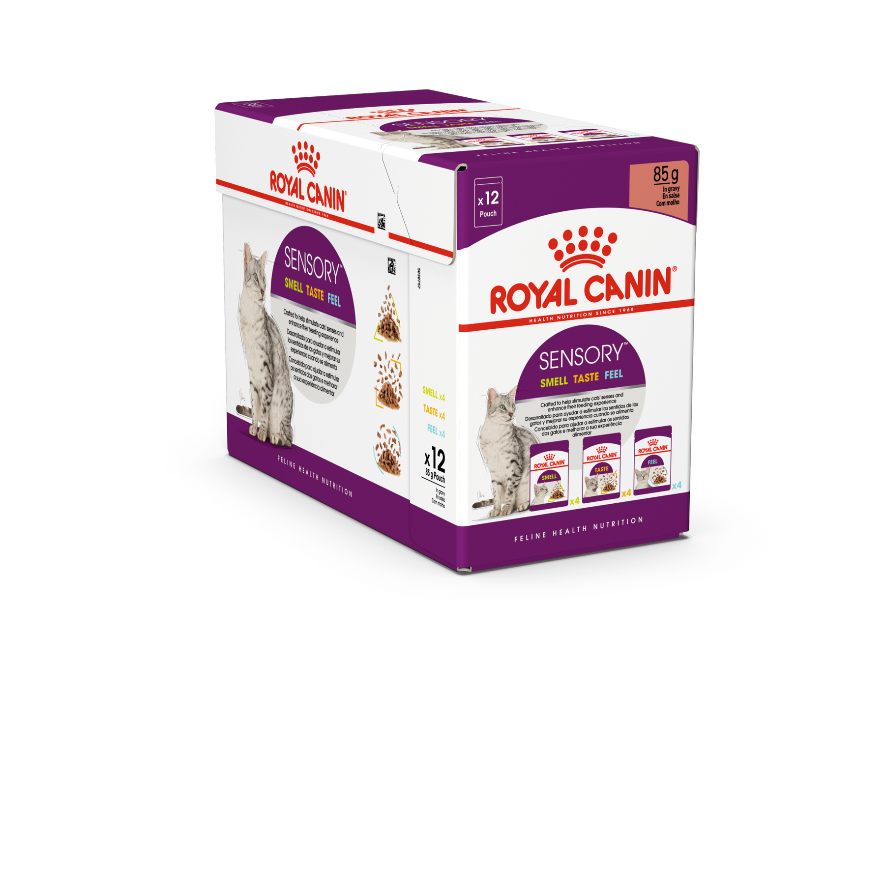 Royal Canin Sensory Mixed Box Gravy Våtfoder för Katt 12 x 85 g