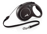 Flexi New Classic Cord Leash M/20 kg 8 m Black