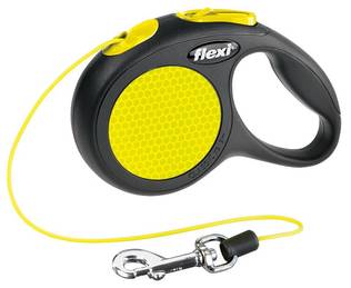 Flexi Neon rundkoppel XS/8 kg 3 m neongul