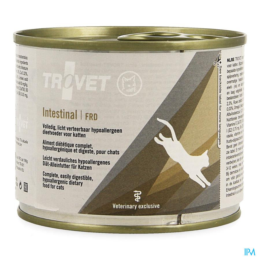 Trovet FRD Intestinal seedimist toetav märgtoit kassidele 200 g PROOVIPAKK