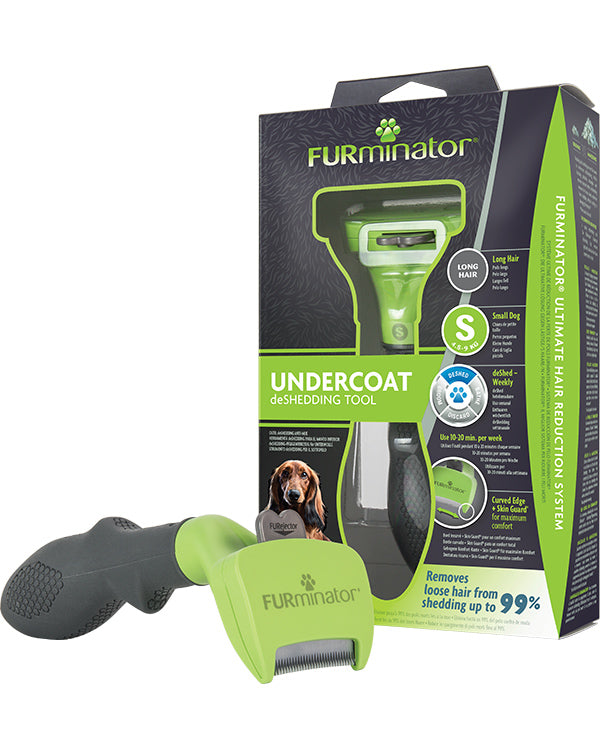 FURminator Undercoat deShedding-verktyg för långhåriga hundar S