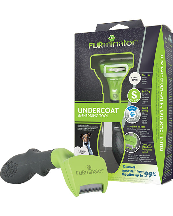 FURminator Undercoat deShedding-verktyg för korthåriga hundar S